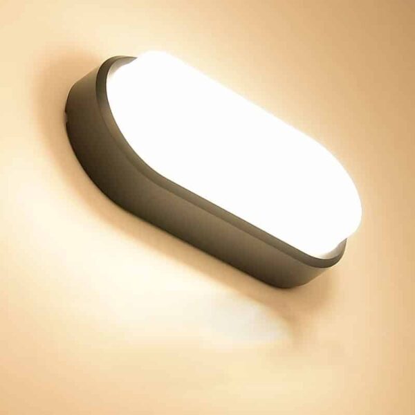 Lumin ria de parede led moderna ilumina o oval prova de umidade l mpada frontal de luminarias Miresa Lustres e arandelas em promocao e barato