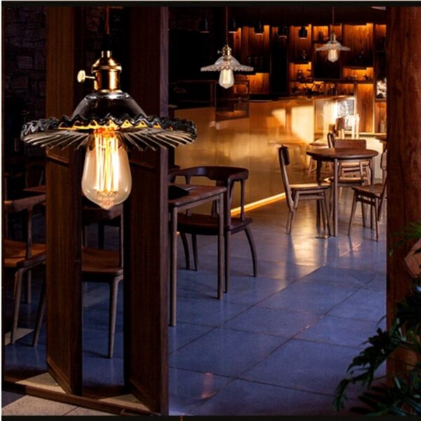 L mpada de pingente retr para sala de estar luz nost lgica americana estilo simples restaurante 3 luminarias Miresa Lustres e arandelas em promocao e barato