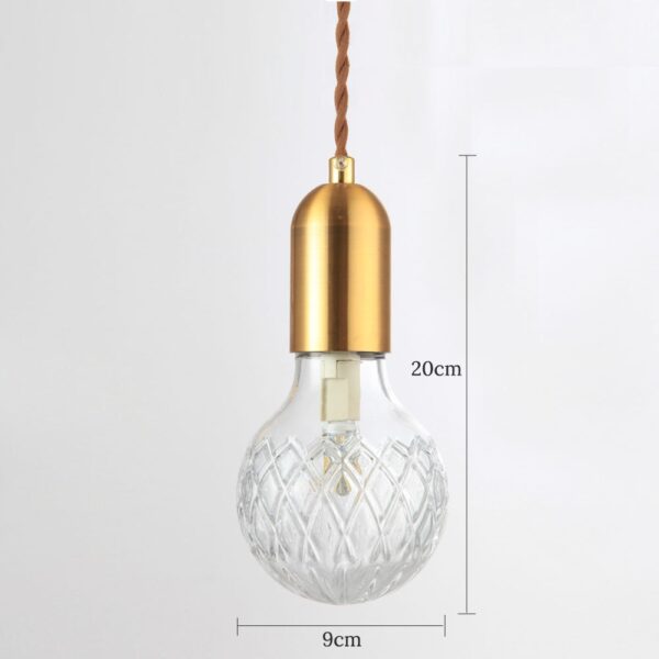 Lustre pingente de cristal g9 moderno lumin ria pendente de vidro l mpada n rdica para 3 luminarias Miresa Lustres e arandelas em promocao e barato