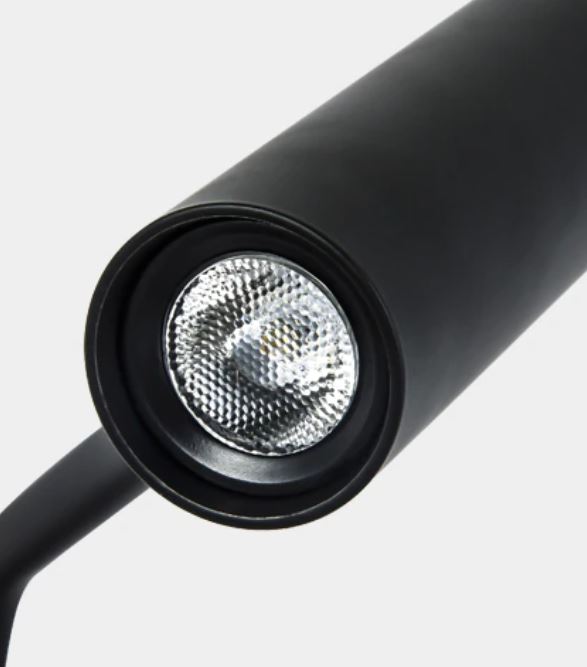 Arandela preta com led de alta potência 3W Miresa