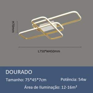 dourado-75cm45cm