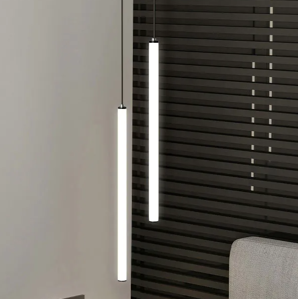 Pendente Tubo Vidro Cerâmico