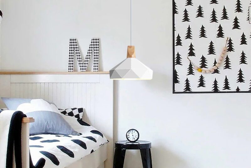pendentes moderno aluminio colorido micaza cabeceira de cama luminarias Miresa Lustres e arandelas em promocao e barato
