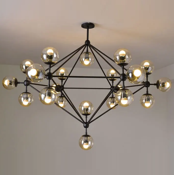 Lustre Orbe Molécula Bolas