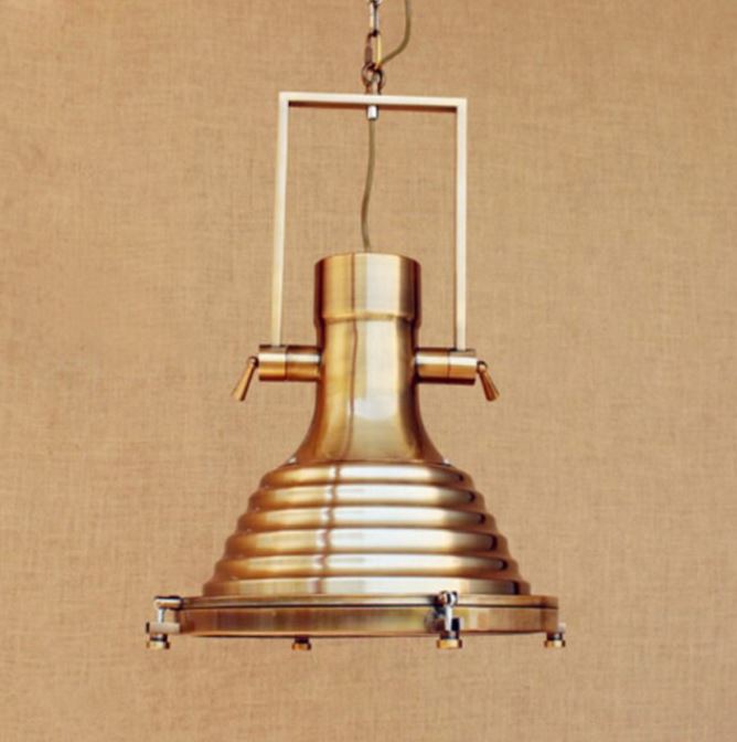 pendente industrial dourado difusor vidro tipo C micaza luminarias Miresa Lustres e arandelas em promocao e barato