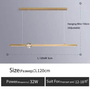 b-l120cm-dourado