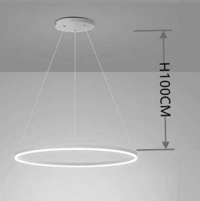Lustre led argola alumínio - Image 4