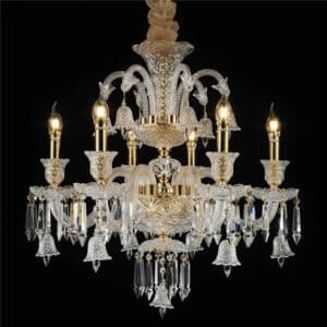 Lustre Baccarat cristal K9 miresa