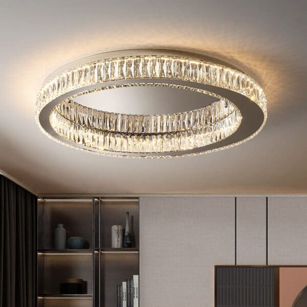 Plafon led redondo cromado - Image 2