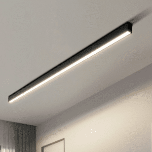 Plafon tubular linear longo miresa