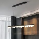 L mpada pendente da sala de jantar cozinha ilha luz longa linear para casa barra mesa e1664379545924 luminarias Miresa Lustres e arandelas em promocao e barato