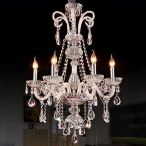 Lustre de cristal k9 transparente Miresa