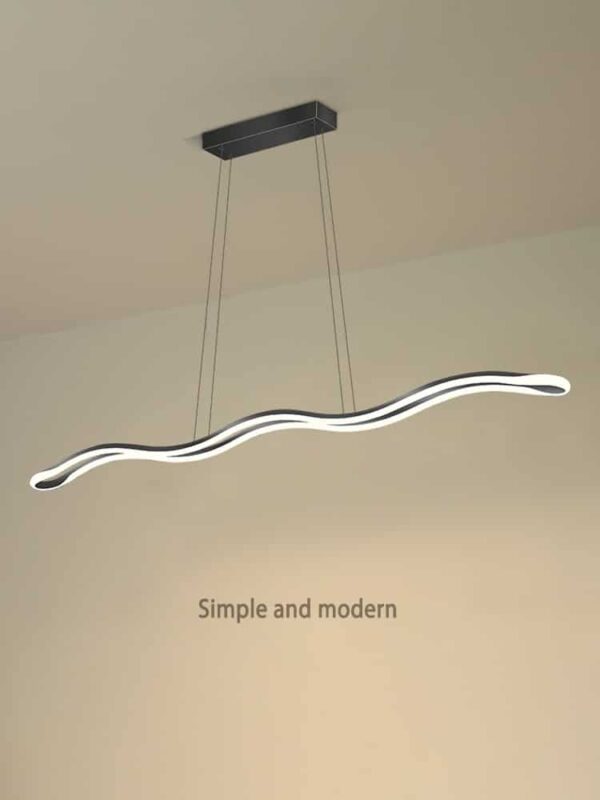 Miresa Lustre minimalista onda led