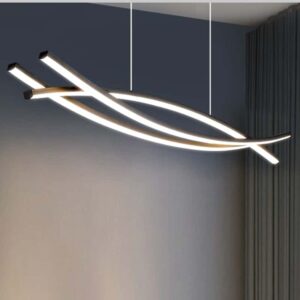 Miresa Lustre curva minimalista led