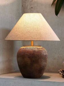 Abajur wabi Sabi rustico