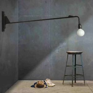 Arandela industrial retro minimalista
