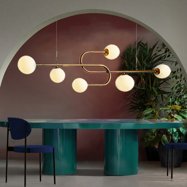 Lustre contemporâneo bola vidro - Image 2