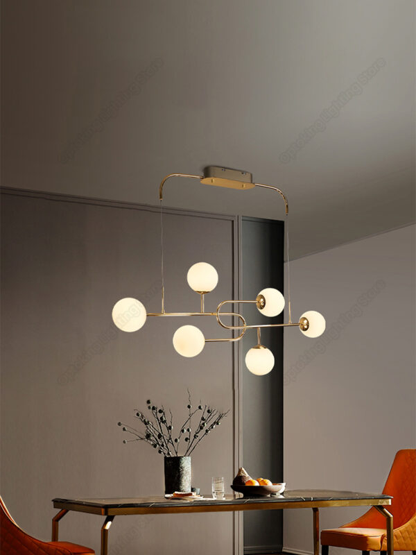 Lustre contemporâneo bola vidro - Image 4