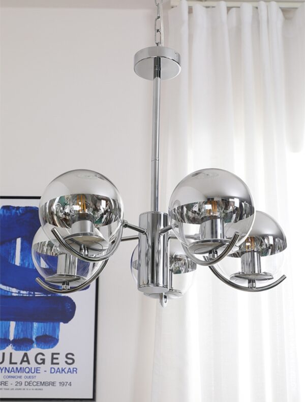 Lustre moderno acabamento galvanizada - Image 4