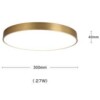 cobre-30cm-led-27w