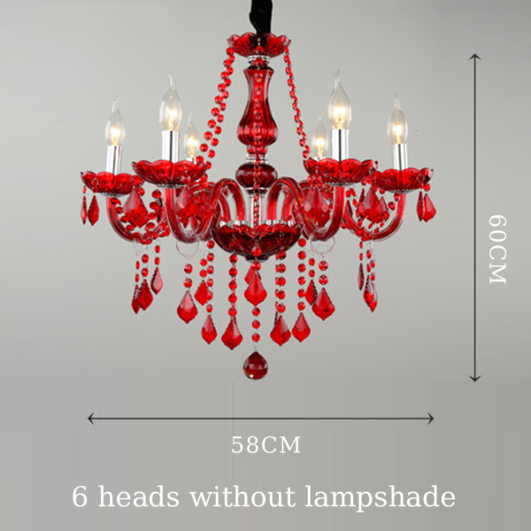 Lustre de cristal de luxo para casamento lumin ria suspensa com l mpada tipo vela para 1 luminarias Miresa Lustres e arandelas em promocao e barato