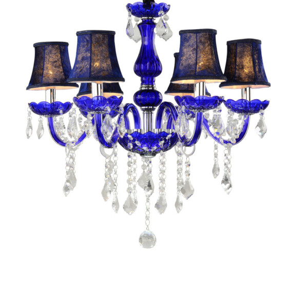 Luxo azul lustre de teto cristal para sala estar quarto decora o pendurado l mpadas restaurante 2 luminarias Miresa Lustres e arandelas em promocao e barato