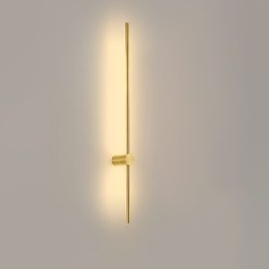 Arandela minimalista Barra longa Fina led