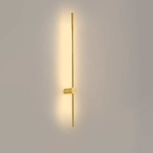 Arandela minimalista Barra longa Fina led