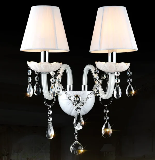 Arandela Lustre De Parede Cristal K9