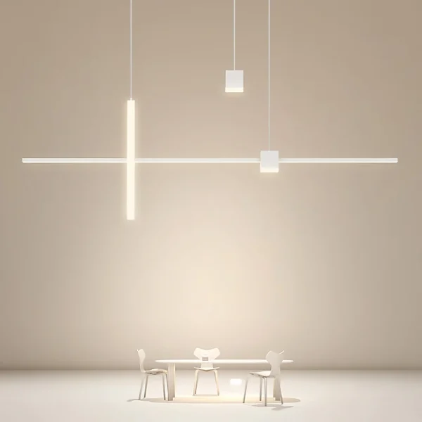 Lustre Geometria Minimalista Em Linha - Image 2