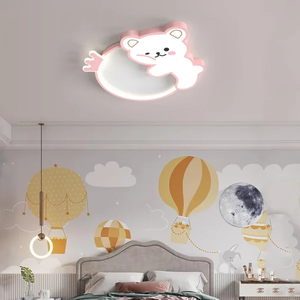 Luminária Sobrepor Infantil Urso Com Luz Led - Image 3