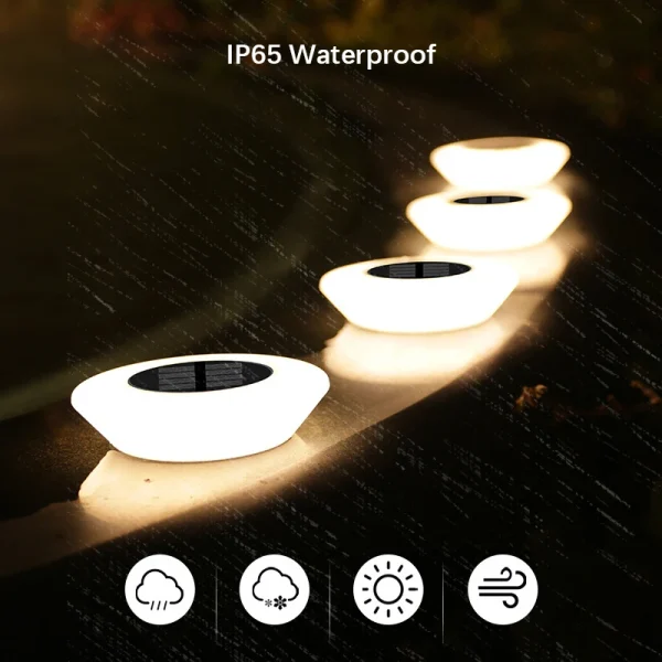 Spot Solar Para Jardins, Decks e Piscinas 360° LED IP65 - Image 3