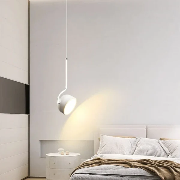 kf S3b4b5e7639f8419aa5fbcea95406bf37b Modern LED Pendant Light Minimalista Ferro Pendurado L mpada Quarto Cabeceira Sala de estar Caf Bar luminarias Miresa Lustres e arandelas em promocao e barato