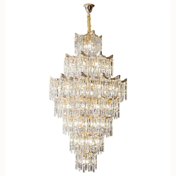 Lustre Duplex De Cristal K9 Para Escadas - Image 4