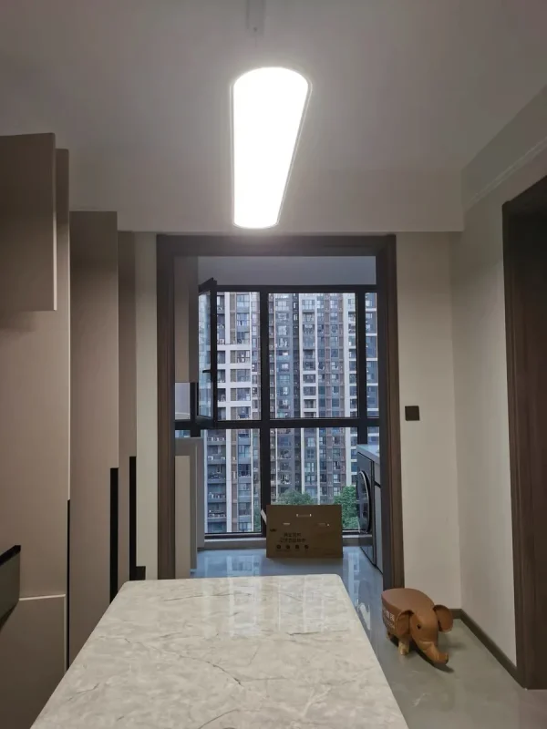 Lustre Retangular Ultra Fino Luz LED - Image 2