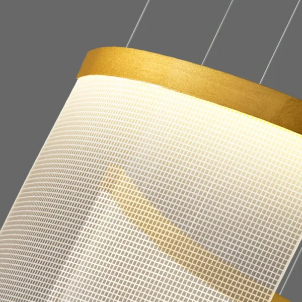 Lustre Minimalista Grande Para Escadas e Teto Duplo - Image 3