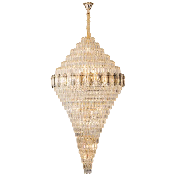 Lustre De Cristal K9 Duplex Para Escada e Tetos Altos - Image 4