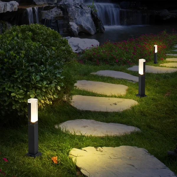 Poste Balizador Para Jardins Impermeável LED IP65 AC 85-265V - Image 4