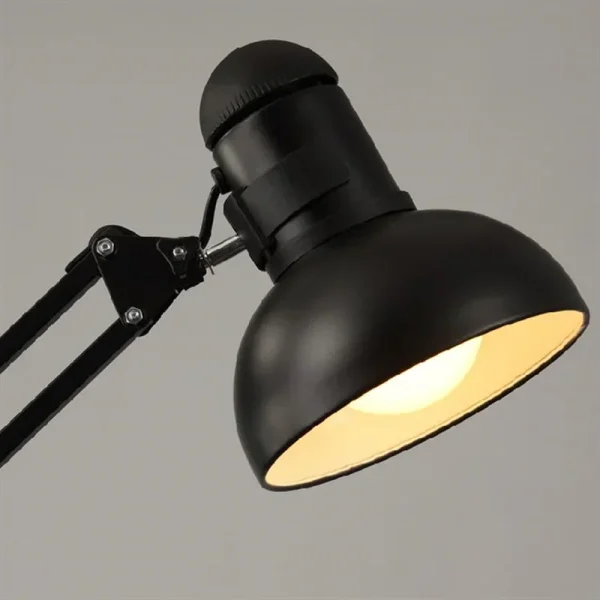 kf S76d12dbdcb5a428fa7a678937ac982b2H Ajust vel Ferro Aranha LED Pendurado L mpada Ilumina o Interior Industrial Pendant Light Longo Lustre luminarias Miresa Lustres e arandelas em promocao e barato