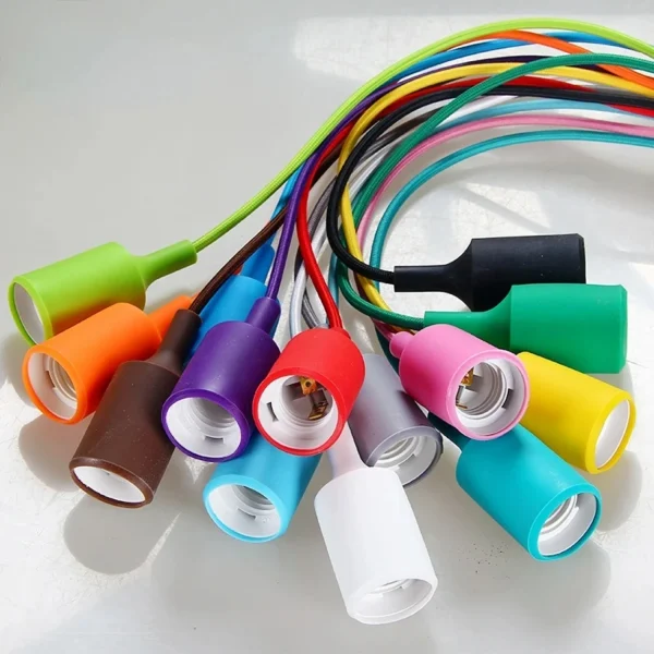 Pendente Fio Colorido Vintage