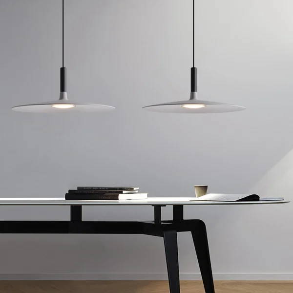 kf Sd6478101f30c422497a6d29f1c5de5613 Modern Nordic LED Pendant Lights L mpadas de teto minimalistas Pendurado Luz UFO Luxo Criativo Personalidade luminarias Miresa Lustres e arandelas em promocao e barato