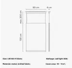 l90-h130cm