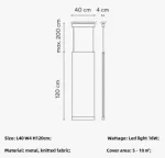 l40-h120cm