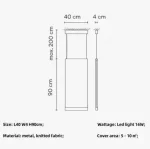l40-h90cm