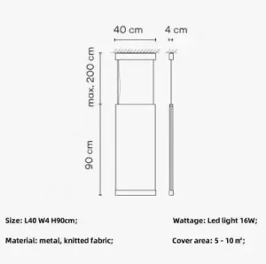 l40-h90cm