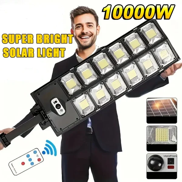 Poste Iluminação Pública Super Brilhante IP67