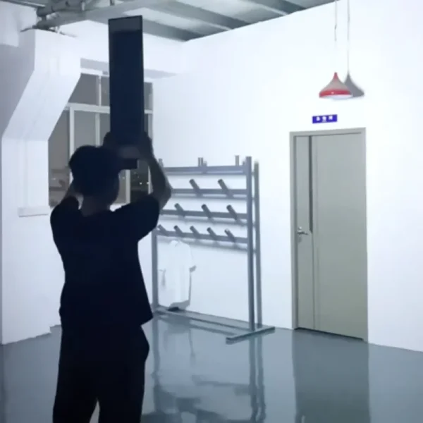Poste Iluminação Pública Sensor De Movimento Com Controle Remoto - Image 2