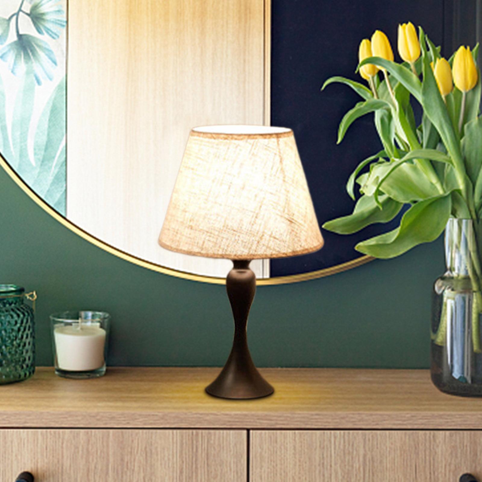 Vintage Style Table Lamp Desk Light NightStand Bedside Lamp Desk Lamp Night Lamp for Dresser Study Room Hotel Office Decoration