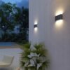 H007425b699de4e86a5b01d38ce78830at Arandela de led para jardim e varanda
