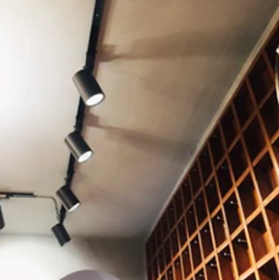 trilho spot preto Luminária Trilho eletrificado Spot led 220V Miresa